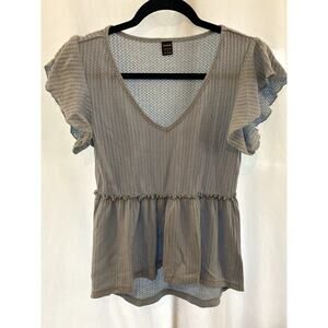 Women's SHEIN Medium ruffled shirt